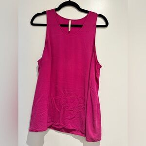 Women's Pink Sleeveless Top
